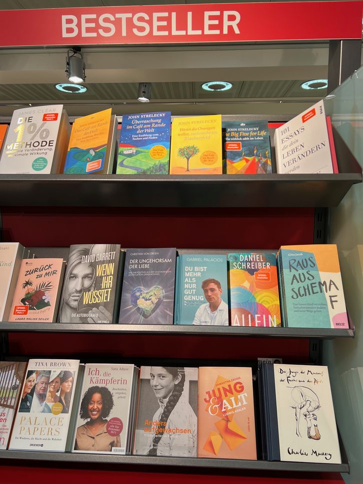 Orell Füssli, Buchhandlung, Bestseller, Bücherregal